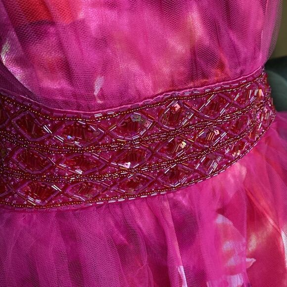 DEB Beautiful Prom Ball Gown Cinderella Pink 9/10 - Picture 3 of 8